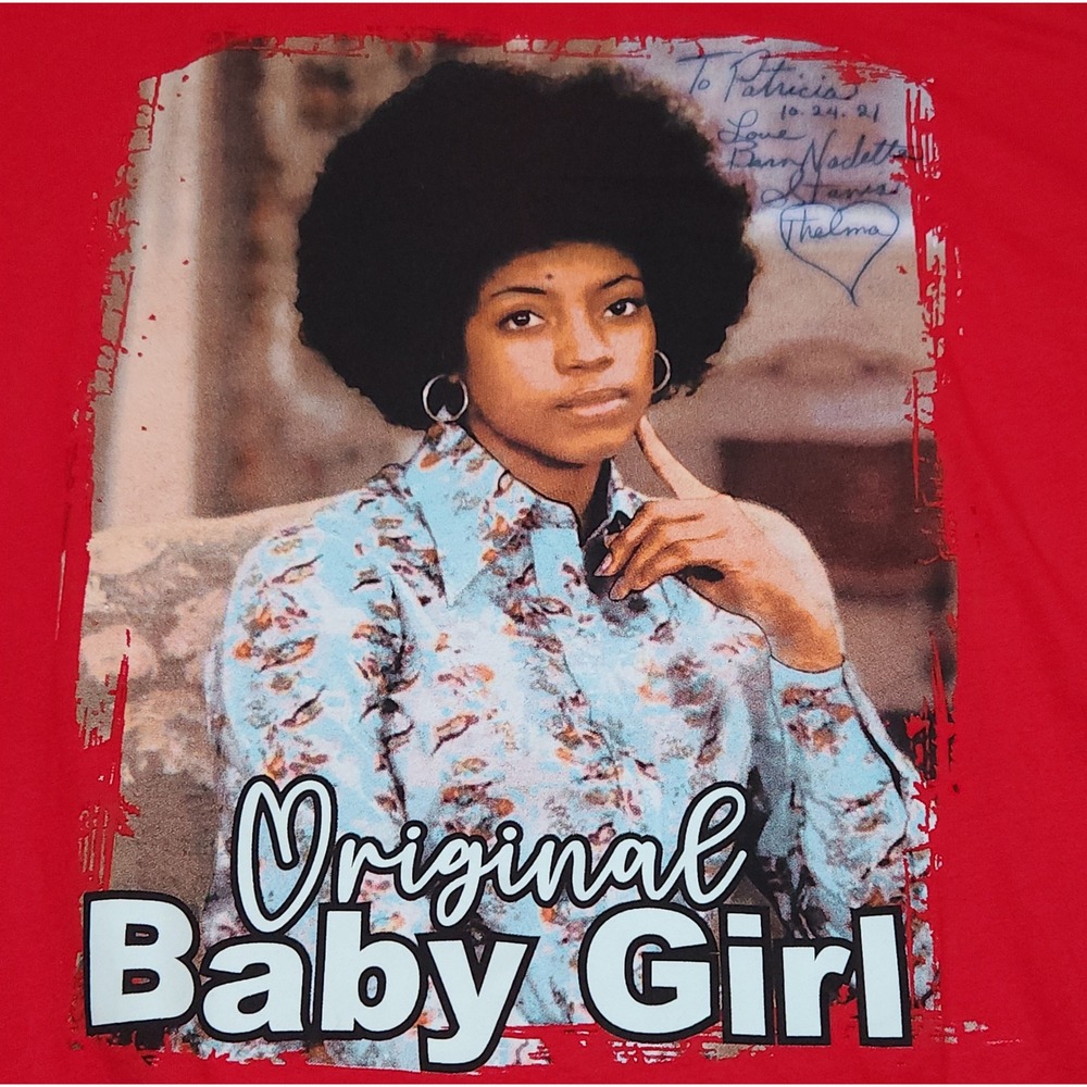 Next Level Bern Nadette Stanis Thelma Good Times Graphic Tee Red XL - Picture 4 of 6